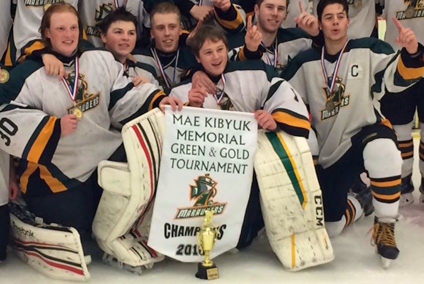 Memorial Marauders won their own tournament in 2016, but the Northside squad will be hard-pressed to repeat after losing 15 players from last year’s team. CAPE BRETON POST PHOTO