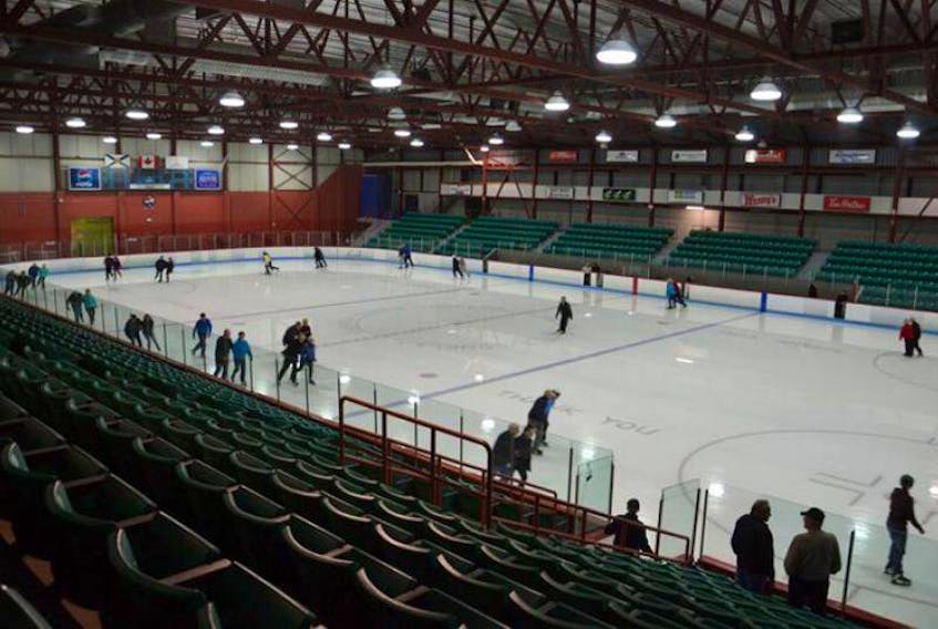 Cape Bretoners enjoy indoor skating at the Canada Games Complex in this file photo.