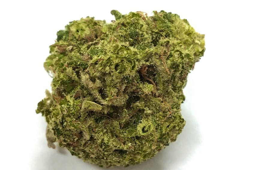 A photo of “Nor’easter”cannabis from Breathing Green Solutions in Wentworth, N.S., that’s now available in some of the Nova Scotia Liquor Corporation stores and online. Officials with NSLC said this is the first provincial product to be offered in their stores.
