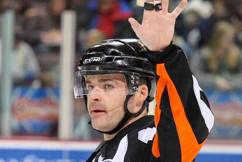 American Hockey League referee Ryan Murphy of Mira Road will officiate his final pro game Friday night in Laval, Que., when the Laval Rocket host the Springfield Thunderbirds. The 33-year-old is hanging up his skates to focus on his law career.