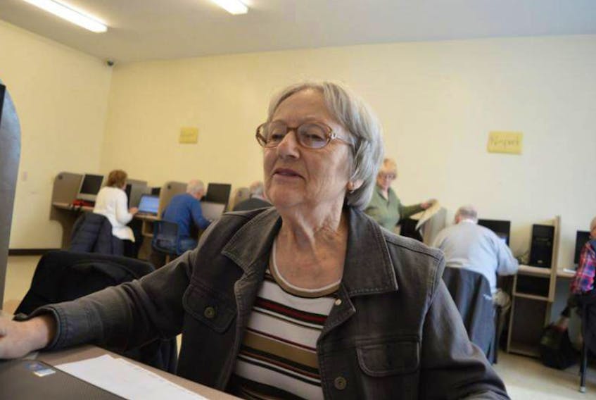 Patricia Day is one of the hardworking volunteers with the Canada Revenue Agency Community Volunteer Income Tax Program, as seen in this file photo from 2017. The program is a free tax preparation clinic where volunteers offer tax returns to eligible individuals. In Cape Breton, volunteers are being recruited for work in Port Hawkesbury, the Cape Breton Highlands, Baddeck, Sydney and surrounding areas, Port Hood, Cheticamp, Margaree, St. Peters, Arichat, Membertou, Potlotek, Waycobah and Wagmatcook.