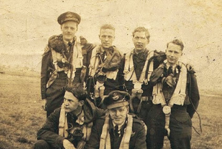 Although he couldn’t be positively identified, Airman Reginald Bertram Smith, a Sydney native killed when his Halifax bomber crashed in Germany near the end of the Second World war, is believed to be in this photo.