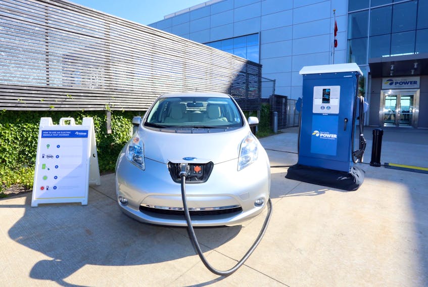 Nova Scotia Power has announced it intends to install a network of a dozen fast electric vehicle charging stations this spring, including two in Cape Breton, although the specific locations won’t be revealed until next month.