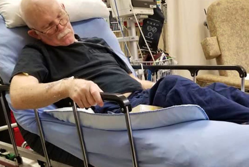 Terminally ill patient Danny Latimer spent two days on a stretcher inside a Cape Breton emergency department, while his wife Linda slept on a couch in another room. The Latimer family was told there are no protected beds for palliative care at Strait Richmond Hospital.