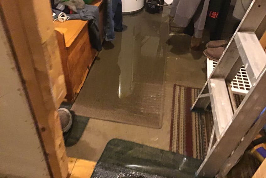 Ruth LeBlanc’s basement after she experienced a sewer backup on June 8. LeBlanc assumed the Cape Breton Regional Municipality would help, however her claim has been turned down and she doesn’t know where to go for help.