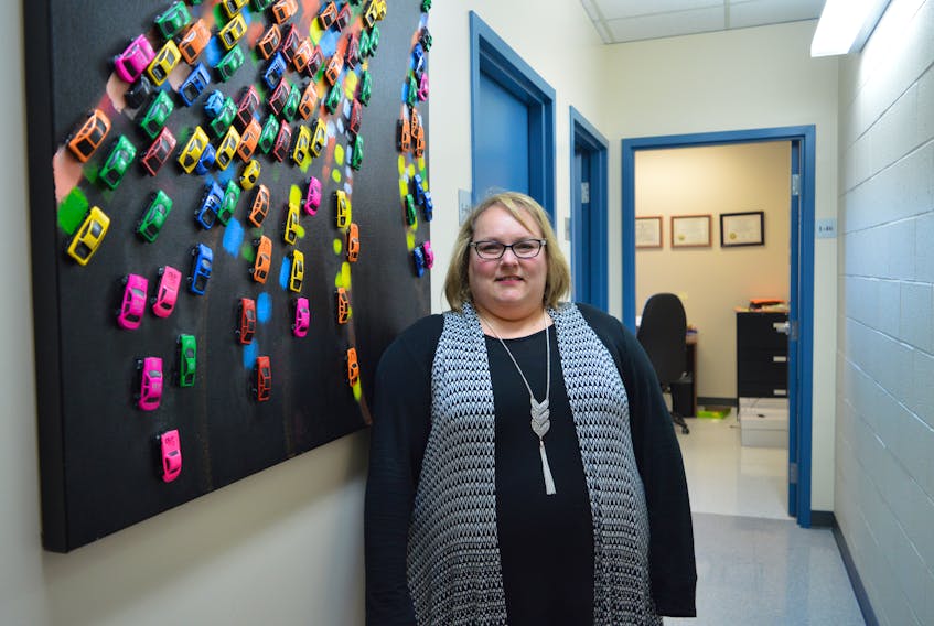Dr. Julie MacDonald, NSHA Eastern Zone director of child and adolescent mental health and addictions, oversees the Caper Base program.  NIKKI SULLIVAN/CAPE BRETON POST