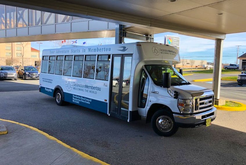 Membertou has received conditional approval of amendments it requested to its motor carrier licence for the circumstances under which is may use its 28-passenger bus. Photo submitted by Kelsea MacNeil