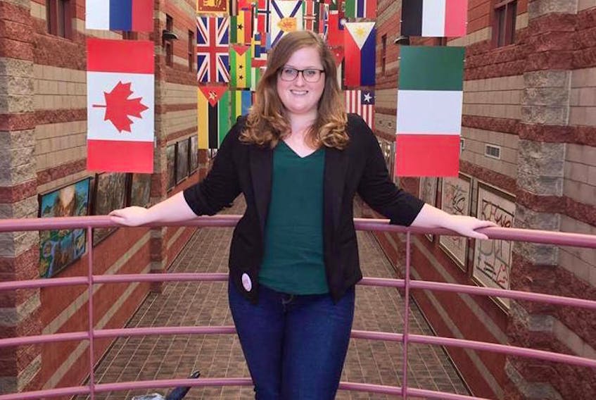 Cape Breton University Students’ Union president Eleanor Sidley is on Parliament Hill this week to push for tuition-free post-secondary education.