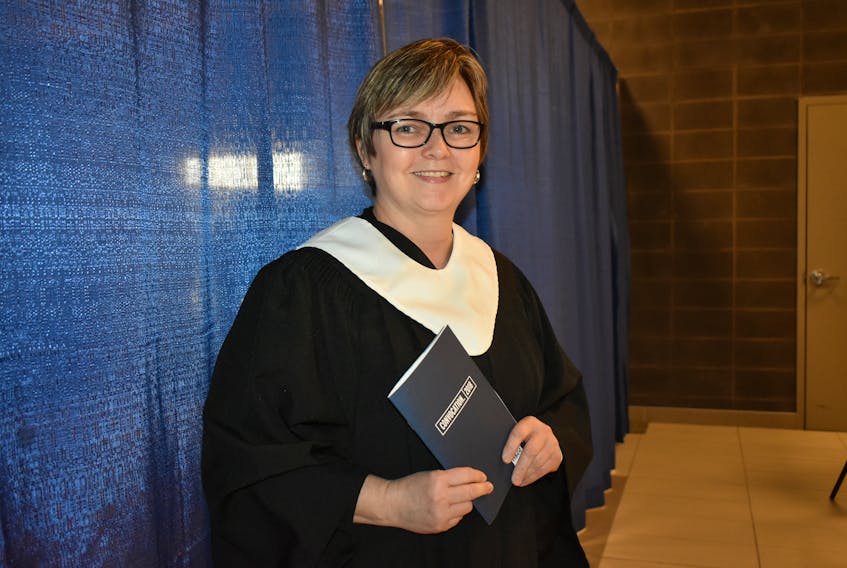 Lisa Ripley attended both of Nova Scotia Community College’s Marconi Campus graduations Friday — first as a proud mother and secondly as a proud graduate. The human resources management graduate was one of hundreds to receive certificates and diplomas this week at campus graduations at Membertou and Port Hawkesbury.