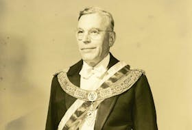 Melbourne R. (M.R.) Chappell (1881-1981) of Sydney was the second generation of his family to search for treasure on Oak Island. His father William drilled and brought up parchment pieces in 1897. Seen here in his Masonic Lodge uniform, Mel Chappell died in 1981 at the age of 90 years.