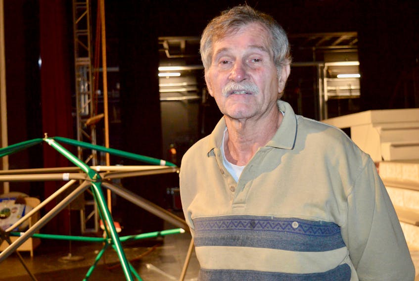 Dave Bailey retired in June but the house technician at the Savoy Theatre in Glace Bay still enjoys coming into the theatre and helping out where needed.