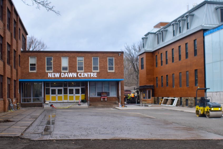 The New Dawn Enterprises Ltd. complex is located in Sydney’s historic north end is comprised of the old Holy Angels school, left, and the former convent that is undergoing extensive renovations both inside and out. The private, volunteer-directed organization was founded in 1976 and is considered to be the oldest community development corporation in Canada.