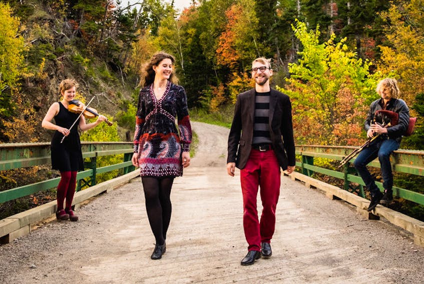 Fàrsan — a four-piece group with roots in the U.S. and Scotland — will share their union of song, dance and instrumental music from the Gaelic traditions of Scotland and North America with students around Cape Breton during this year's Celtic Colours in the Schools program.