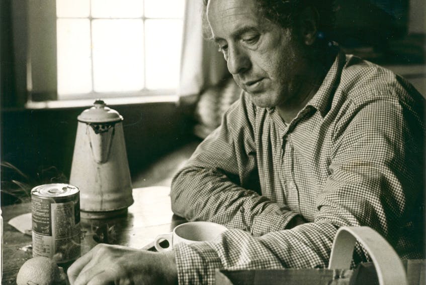 Robert Frank at his kitchen table in Cape Breton in 1974. OWEN FITZGERALD PHOTO