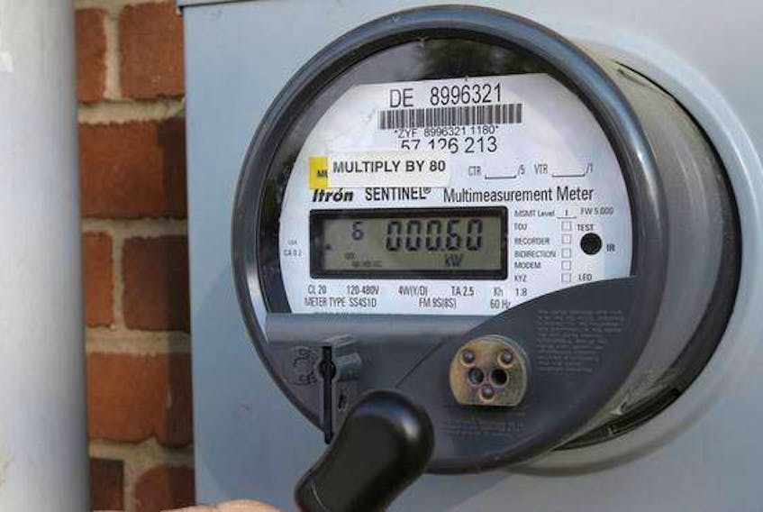 A smart meter is shown in this file photo. The president of Nova Scotia Power says she’s confident the smart meter technology the utility will roll out to its customers across the province will work in rural areas of Nova Scotia.