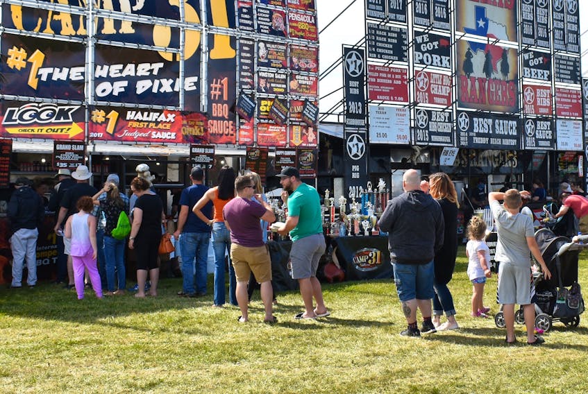 The 2018 Sydney Ribfest at Open Hearth Park in Sydney attracted a crowd.