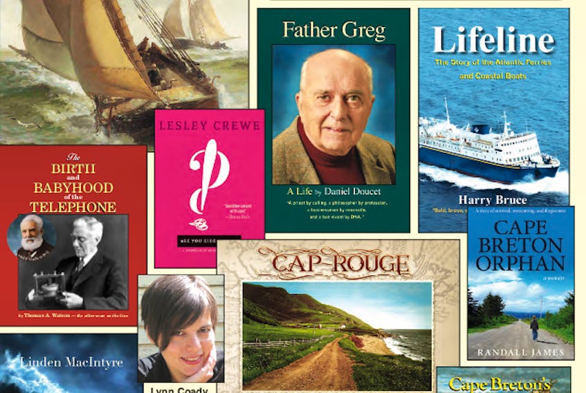 This is a look at the cover of the annual catalogue of Cape Breton books that will be available Friday.