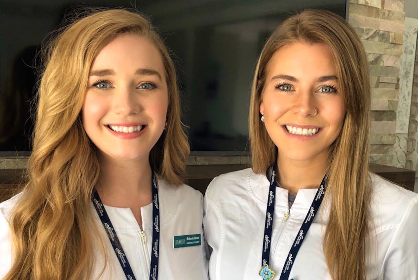 Rest Assured is a web app created by Cape Breton University nursing students Michaela Moore and Kelsey Muller to improve communication between nurses and the families of patients. It won the national Techstars competition in April.