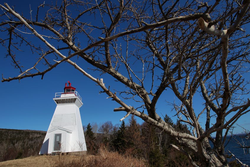 This file photo shows Gillis Point lighthouse, located in Victoria County near Iona. CAPE BRETON POST PHOTO