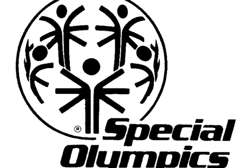 Shown above is the Special Olympics logo.