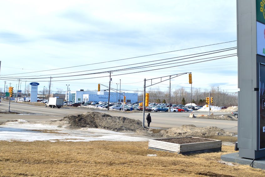 The upgrade of the intersection and signals near the Mayflower Mall in Sydney is one of the projects on the Nova Scotia Department of Transportation and Infrastructure Renewal’s five-year plan to be addressed this year.