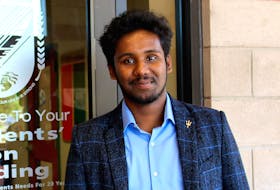 Samual Shaji, executive vice-president of the Cape Breton University Students’ Union and deputy chairperson for the Canadian Federation of Students Nova Scotia.