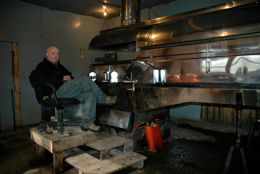 Paul MacKenzie of Highland Gold Maple Products in Boisdale is shown in this file photo from March 2012.