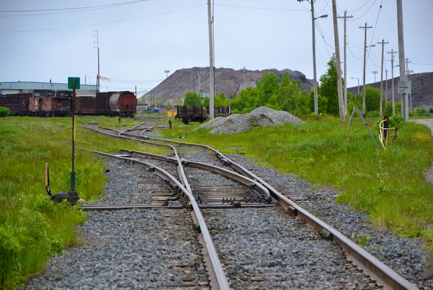 Shown above in this file photo is a view toward the Cape Breton and Central Nova Scotia's rail operations off Ferry Street in Sydney’s north end.