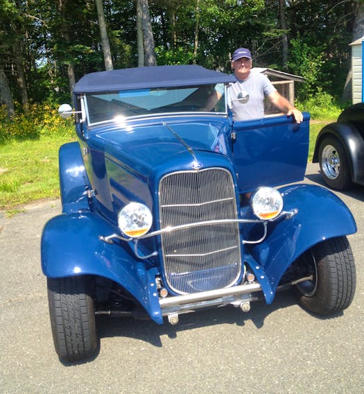 Donald Hiscock of Georges River loves his 1930 Ford Roadster. He started restoring it two years ago and it is finally complete.