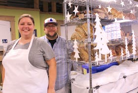 David and Jennifer Kyte moved to Cape Breton six months ago to start a food business on the island. The Gabarus couple have since launched Cape Bread'n and are planning a restaurant at their home that will open sometime in the summer. ERIN POTTIE/CAPE BRETON POST