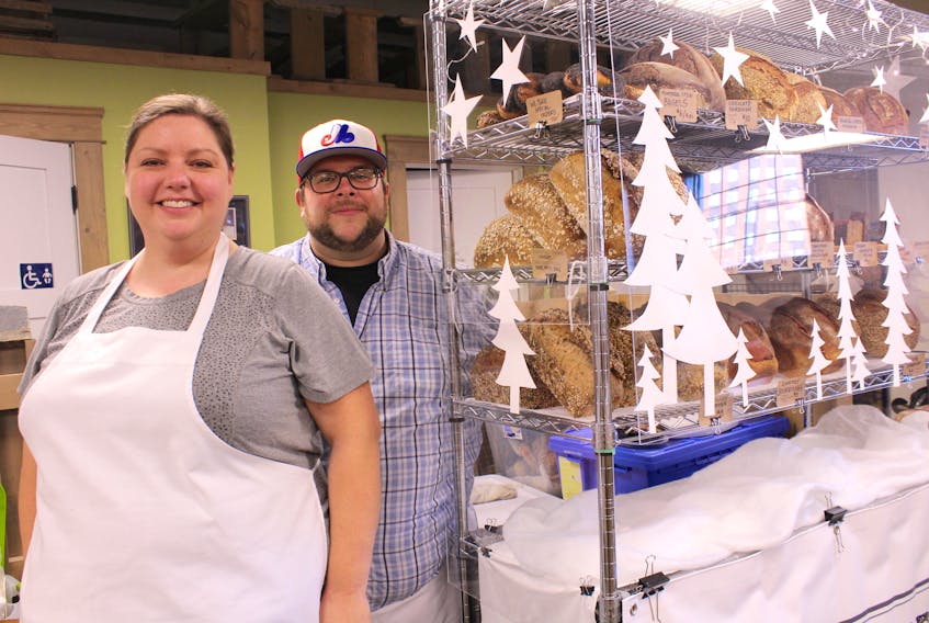 David and Jennifer Kyte moved to Cape Breton six months ago to start a food business on the island. The Gabarus couple have since launched Cape Bread'n and are planning a restaurant at their home that will open sometime in the summer. ERIN POTTIE/CAPE BRETON POST