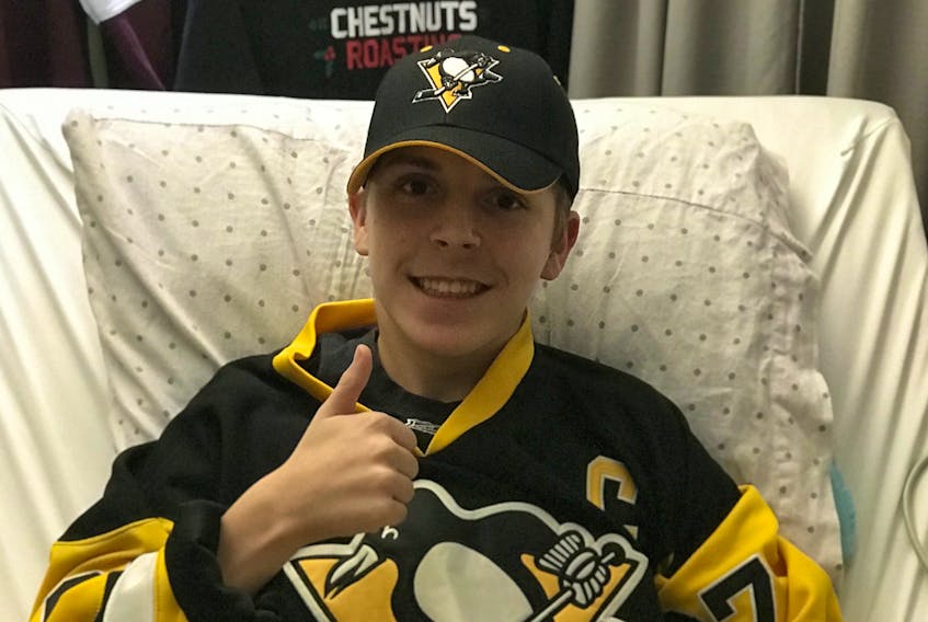 Spencer McNamara will attend the 2020 NHL All-Star Weekend with his family this weekend. The Louisdale family was expected to arrive in St. Louis, Mo., on Thursday. Along with attending the events, there will be a number of surprises for him as the trip is part of the Children’s Wish Foundation.