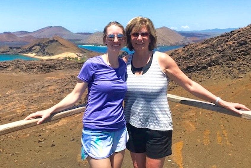 Sheila Kennedy, right, and daughter Laura Kennedy are finally on their way home after their idyllic getaway to the Galápagos Islands ended with uncertainty about how and when they were going to get home to Nova Scotia.