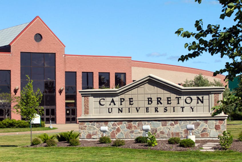 Shown is a file photo of a Cape Breton University building and sign. South Asian students at the school say they have experienced some racism since coming to Cape Breton from India, but those negatives experiences are generally outweighed by positive ones from friendly Cape Bretoners willing to help them in any way.