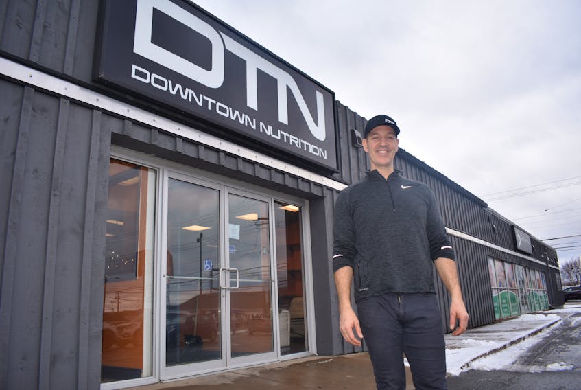 Wayne Miller, owner of Downtown Nutrition, stands outside of his Sydney River location. Miller recently closed the Charlotte Street location and consolidated it with the DTN Sydney River spot. He still hopes to return to downtown Sydney someday and open spots in other Cape Breton downtowns.