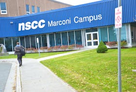 The front entrance to NSCC Marconi Campus is shown in this file photo. CAPE BRETON POST PHOTO