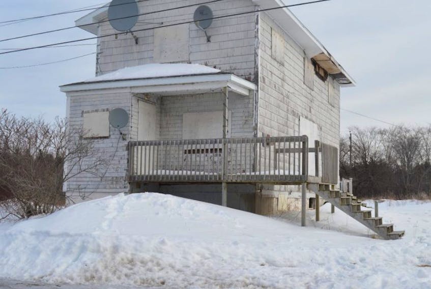 This vacant home located at 159 Tobin Ave. in North Sydney is among 18 properties for which the CBRM has issued demolition orders, as the municipality continues to attempt to deal with dangerous and unsightly premises.