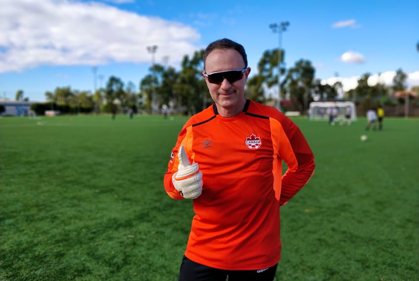 Dr. Horacio Yepes of Sydney will be Team Canada’s goalkeeper at the 2019 World Medical Soccer Championship in Riviera Maya, Mexico. The tournament will mark the third time the 53-year-old has represented Canada on the international stage. PHOTO SUBMITTED/PAUL DHILLON