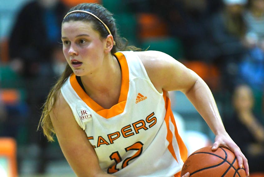 Former Cape Breton Capers player Alison Keough will have her No. 12 retired by the Capers basketball program on Friday. Keough played five seasons with Cape Breton University and won various awards.