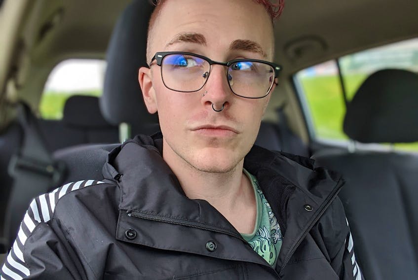 Mitch Hill identifies as non-binary and uses the pronouns: they/their.