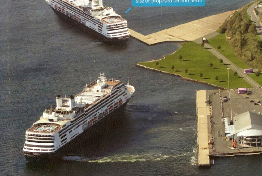 This is a rendering of what the second cruise ship berth at the port of Sydney could look like. The CBRM has denied a request from the Post under the Freedom of Information and Protection of Privacy Act for the environmental assessment done on the preferred site for the berth.