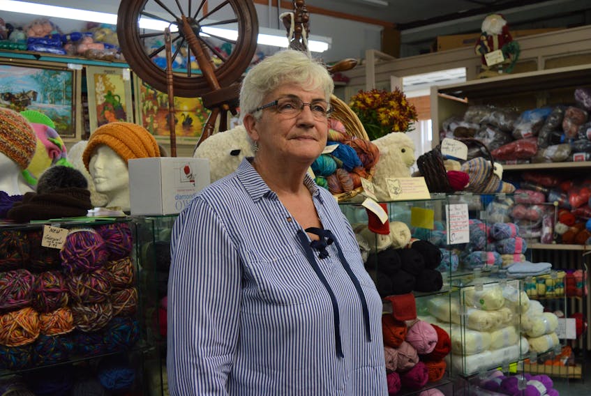 Agnes Harriss is celebrating 10 years since she took ownership of Moraff's Yarns and Crafts, a community institution located on Victoria Road in Whitney Pier. Harriss worked at the store for 20 years before taking it over from former owner Evelyn Moraff Davis.
