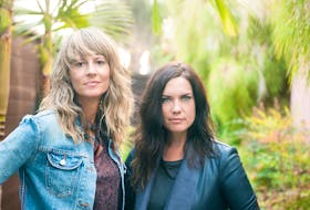 Brenley MacEachern, left, and Lisa MacIsaac are the members of Madison Violet.