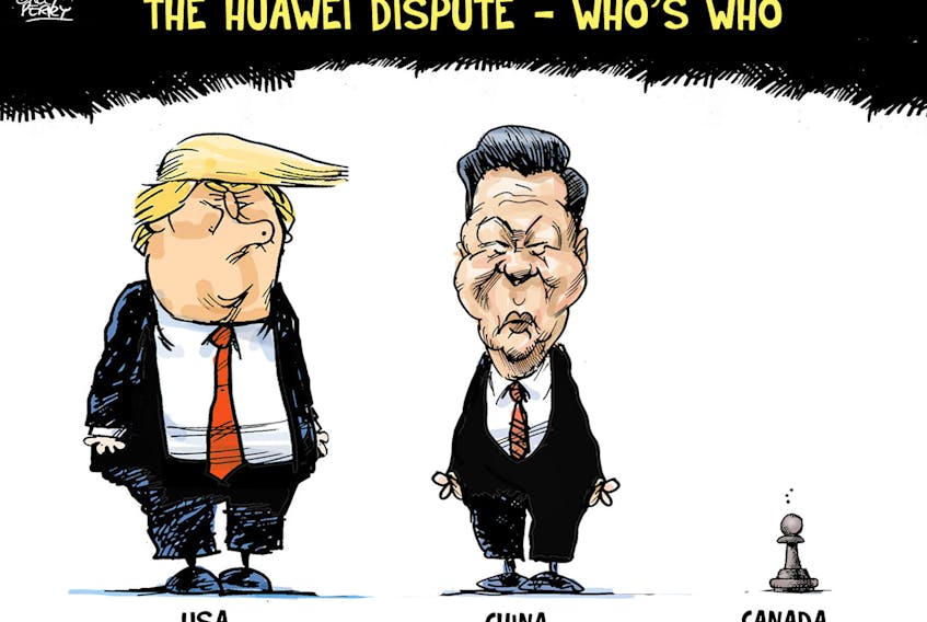 Editorial cartoon for Wednesday, Dec. 19, 2018. — Greg Perry