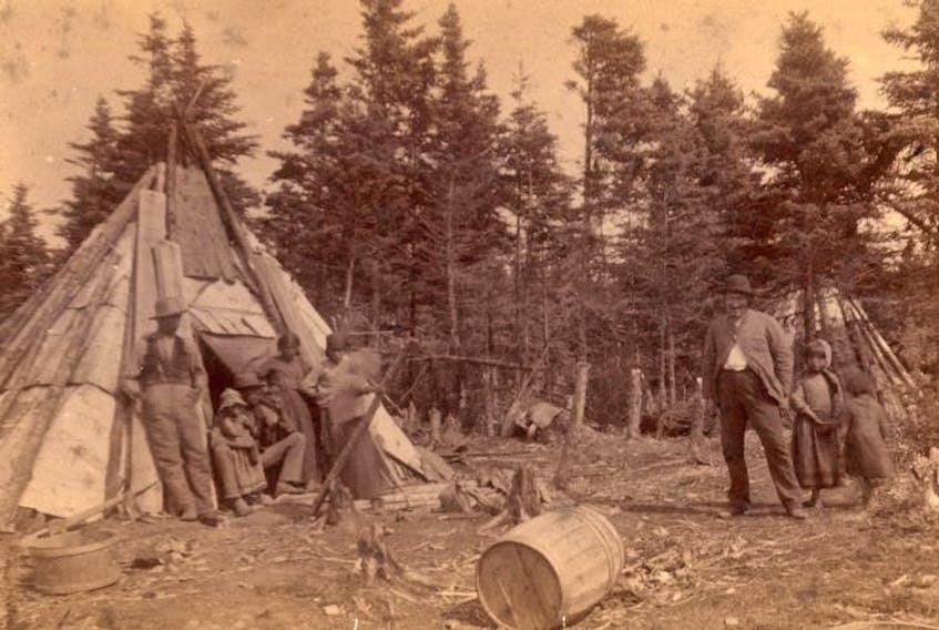 This photo of Kun'tewiktuk, dates back to 1880, 78-712-2462. Beaton Institute, Cape Breton University.