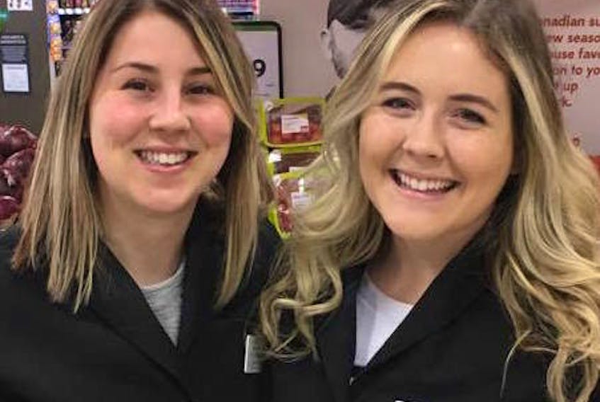 Katelyn Bourgeois and Lorraine Teasdale are Sobeys' dietitians.