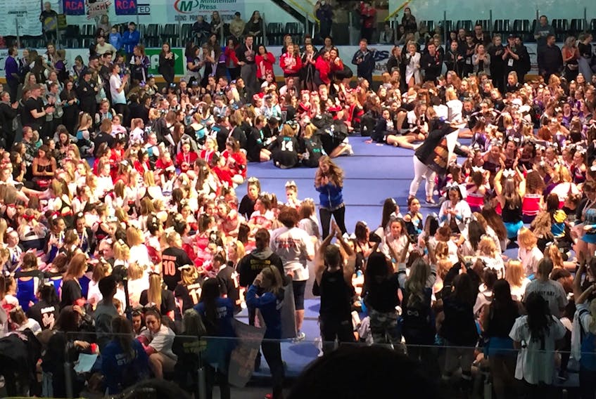 A national cheer expo attracted a crowd and ran like clockwork at the Halifax Forum last weekend.