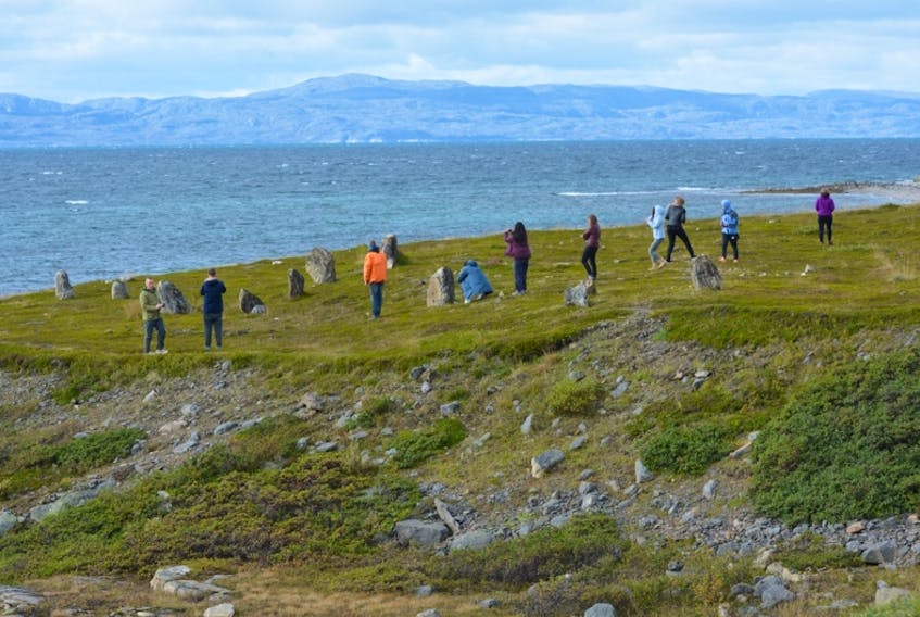 Students and faculty explored the landscape of northern Norway.
