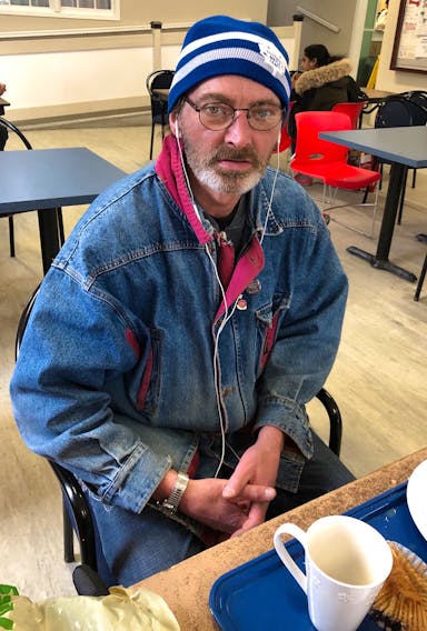 Kevin Richards of Sydney isn’t homeless, but he knows what it is like to have to move from place to place so that he has a room in which to stay. He says he lived from group home to group home in Halifax and Toronto before finding a supportive, more permanent home in Sydney.