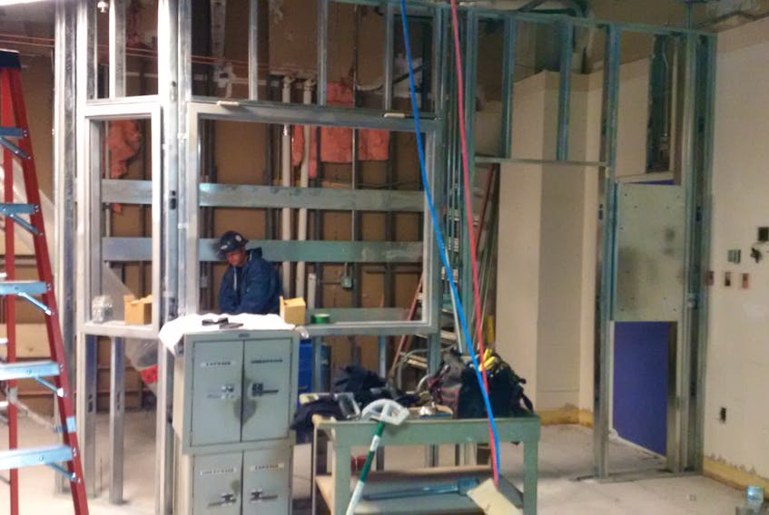 Renovations are underway at the Glace Bay Hospital’s diagnostic imaging (x-ray) department. The work will replace two aging analogue x-ray units.